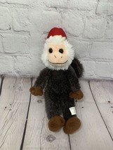 Maurice Gray Malin plush capuchin monkey red fez hat Be Our Guest Beverly Hills - £15.56 GBP