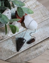 Red &amp; Green Jasper Pendulum Jasper top  ~Grounding and Energy~ - $474.03 MXN