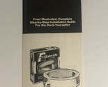 Auto Shack vintage Brochure how to Air Filter br2 - £3.88 GBP