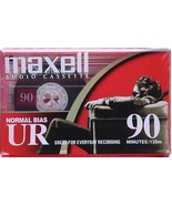 Maxell UR90 Audio Cassette Blank Tape (package of 4) - £10.38 GBP