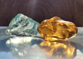 Andara &#39;&#39;Synergy Activation&#39;&#39; 315 Gram Obsidian Gold &amp; Cristalline - Twi... - £155.84 GBP