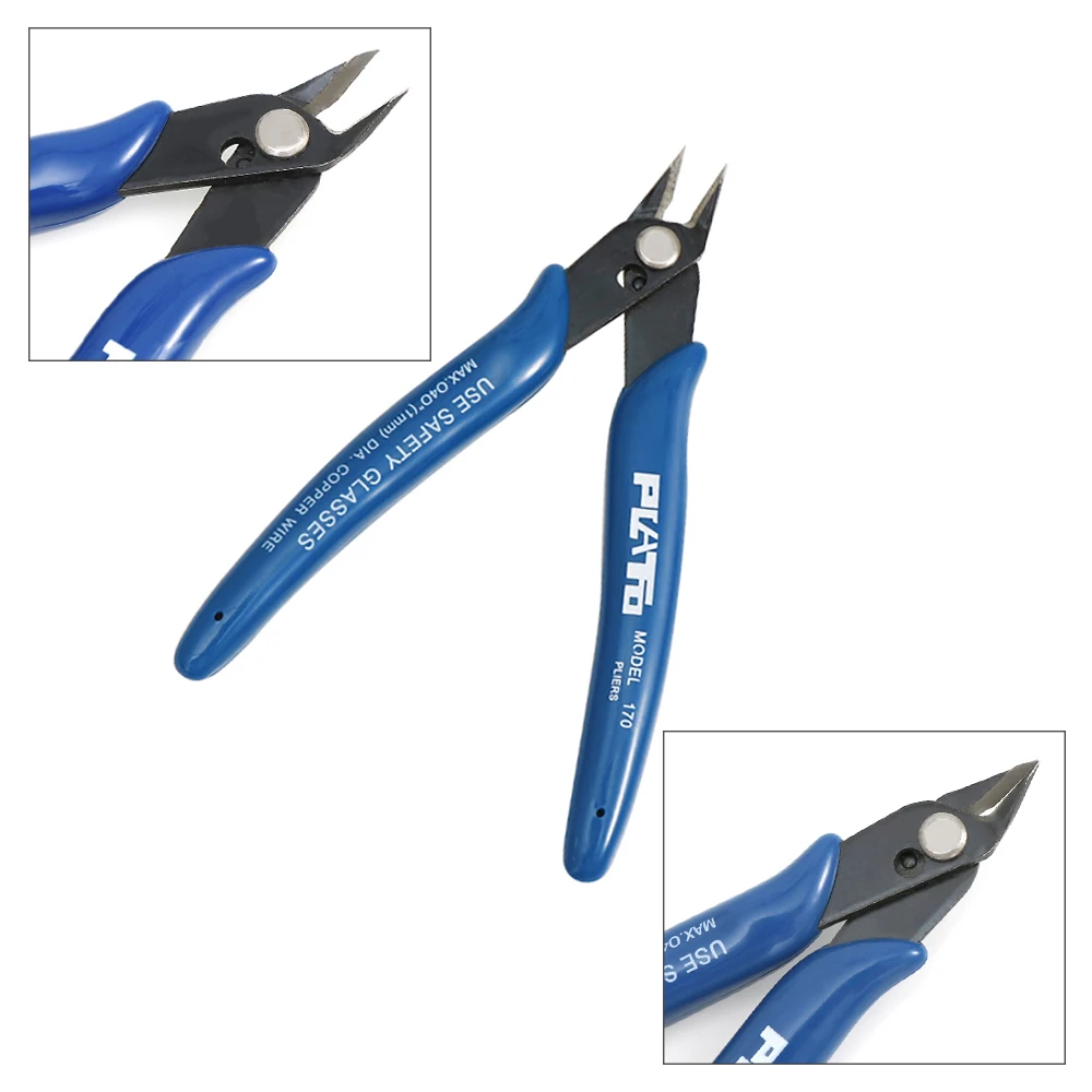 House Home 1PCS Bule Flush Side Shear Cutter Clipper Cutting Beading Pliers For  - £19.98 GBP