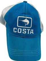 Costa Del Mar Unisex Adult Costa Mesh Blue Snap-back Hat Cap OSFA - $7.60
