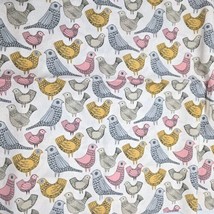 Eloise Renouf Cloud 9 Fabric Birdsong 1 Yd Cotton Novelty Birds Organic Whimsica - £6.96 GBP