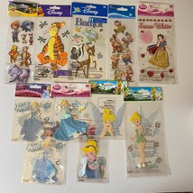 EK Success Disney Scrapbook Stickers Tigger Bambi Cinderella Snow White & More - £35.25 GBP