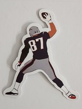 Football Player Getting Read to Spike Ball #87 Sticker Decal Cool Embell... - £2.03 GBP