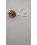 The gold seashell 14k costume necklace pendant handcrafted for 18 inches... - £20.32 GBP