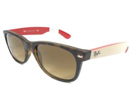 Ray-Ban Sonnenbrille Rb2132 New Wayfarer 6181/85 Landschildkröte Rot Braune - £103.23 GBP