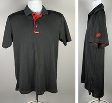 Dairy Queen DQ Food Restaurant Employee Polo Shirt Mens Small Black Polyester - £20.99 GBP