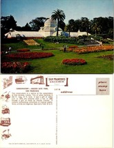 California San Francisco Golden Gate Park Conservatory Kew Gardens VTG Postcard - £7.36 GBP