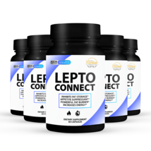 5 Pack Lepto Connect, increases energy &amp; suppress appetite-60 Capsules x5 - £123.24 GBP