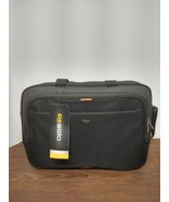 Solo Urban Slim Brief Laptop Bag Dark Gray/Black/Orange, Adjustable Stra... - £21.21 GBP