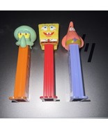 2014 SpongeBob PEZ Dispensers Set of 3 Patrick Squidward Collectible Lot - $20.90 CAD