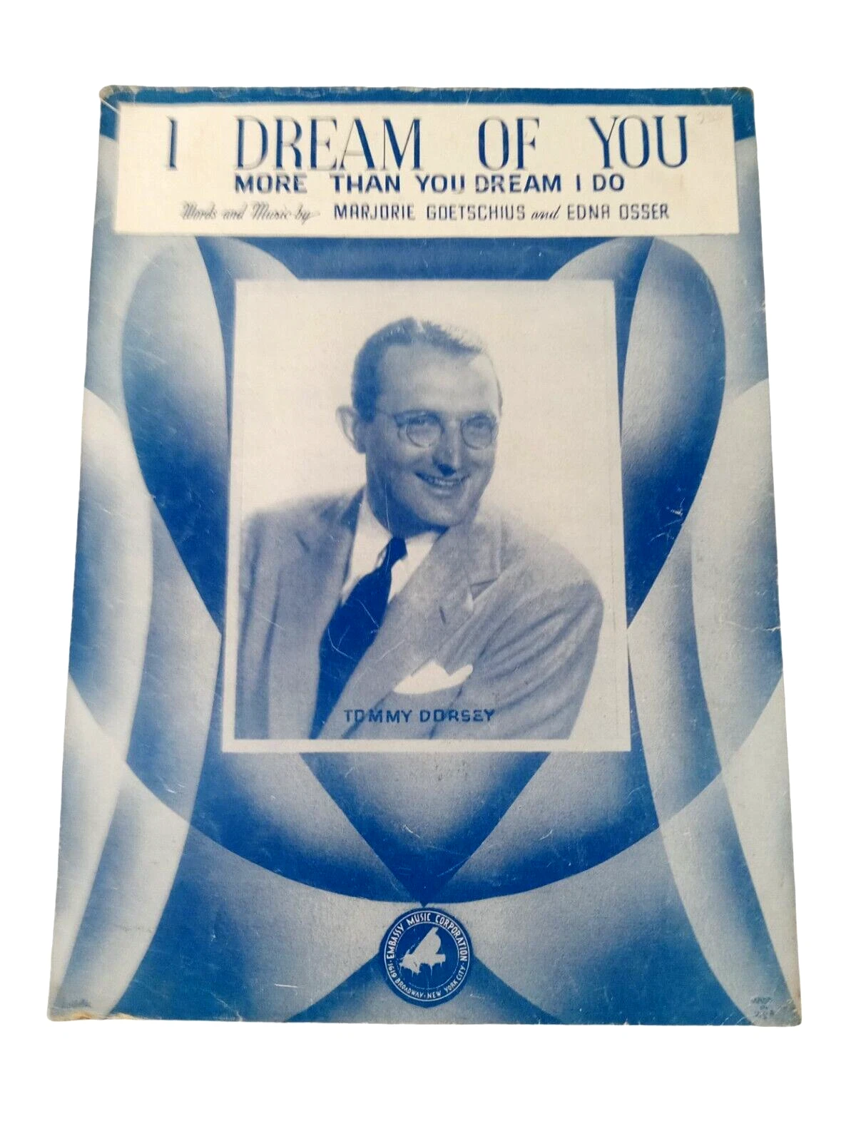 I Dream Of You (More Than You Dream I Do) - sheet music - $6.00