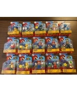 Jakks Pacific Super Mario Action Figure Lot Of 15, Yoshi, Luigi, Toad, P... - $2,949.02 MXN