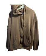 Unbranded Men’s L Judge Joe Brown Distressed LS Full Zip Cotton Blend Ho... - $40.62 CAD