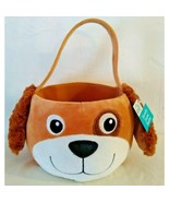 Easter Basket - Adorable Brown Puppy -Soft! Floppy Ears! 7&quot; wide x 6&quot; de... - $12.03 CAD
