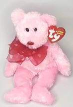 2007 Ty Beanie Baby &quot;My Sweet&quot; Retired Valentine Pink Bear BB23 - £7.98 GBP