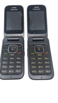 2 Lot Samsung SPH-M370 Sprint Flip Phone CDMA 3G Wholesale Sold As Is For Parts - $22.47