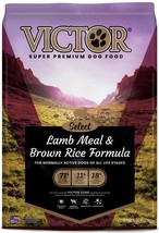 Victor Super Premium Dog Food Select Dry Dog Food Lamb Meal &amp; Brown Rice 1ea/15 - £56.14 GBP