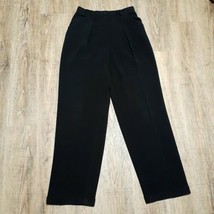 Jones New York Career Dress Pants ~ Sz 6 ~ Black ~ High Rise ~ 30&quot; Inseam - £17.68 GBP
