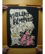 Violent Femmes Poster Luglio 12 2016 Firmato Perkins Il - $134.99