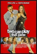TWO CAN PLAY THAT GAME 27&quot;x40&quot; D/S Original Movie Poster One Sheet 2001 ... - £46.50 GBP