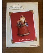 ORNAMENT Hallmark KEEPSAKE Santa Claus Judge Lawyer &quot;The Decision&quot; 2003 NIB - $13.52 CAD