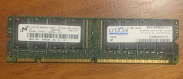 Crucial 256MB 32Mx64 Dimm Sdram Synchronisation CL2 133MHz Carte Mémoire - £36.00 GBP