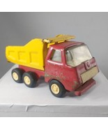 1970&#39;s Tonka Yellow &amp; Red Small Metal Dump Box Truck 55010 Vintage Colle... - €12,59 EUR