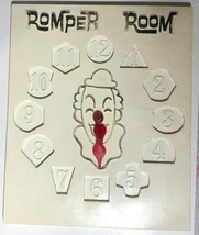 ROMPER ROOM vintage plastic clock set made by Hasbro (without numbered i... - £7.90 GBP