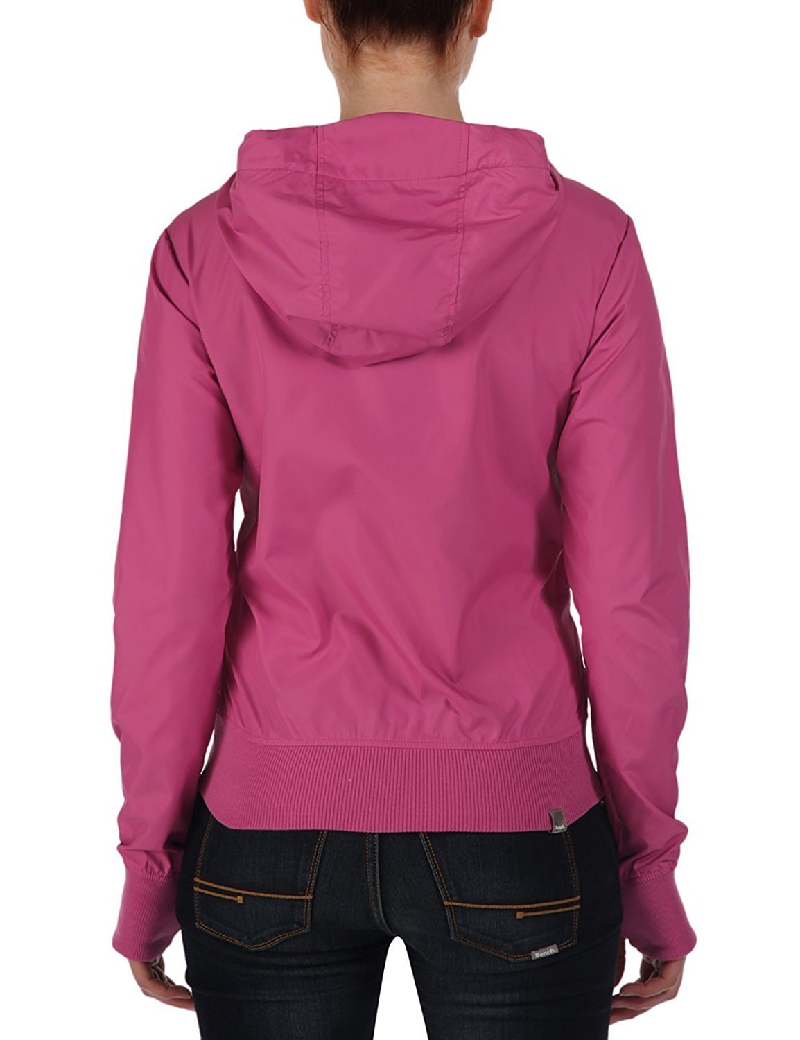 Bench Onetimer II Hoody Packable Jacket Adjustable Drawstring Pink BLKA1910 NWT Item image 2