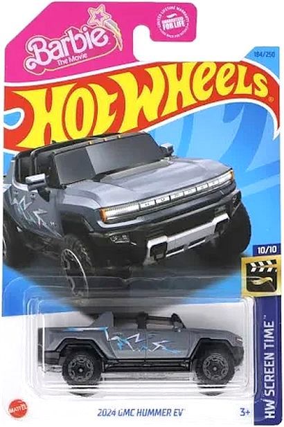 Hot Wheels - 2024 GMC Hummer EV: '23 HW Screen Time #10/10 - #184/250 *Barbie*
