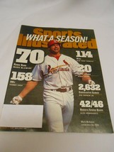 Vintage Sports Illustrated October 5, 1998 What A Season! Cardinals Baseball ⚾ - £6.14 GBP