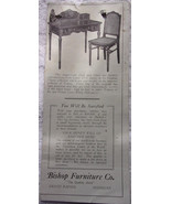 Vintage Bishop Furniture Co Grand Rapids MI Brochure Early 1900s - $9.59 CAD