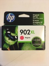 New Sealed HP 902XL (T6M06AN) Magenta Ink Cartridge Genuine OEM 902 Exp.... - $29.69