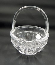 Evita Bleikristall 24% Lead Crystal Small Candy Nut Flower Basket Dish - £15.97 GBP