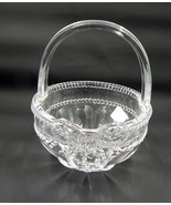Evita Bleikristall 24% Lead Crystal Small Candy Nut Flower Basket Dish - £15.71 GBP