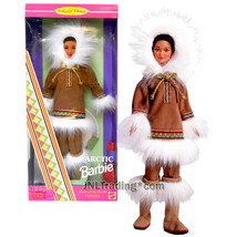 Year 1996 Collector Edition Dolls of the World 12 Inch Tall ARCTIC Barbie Doll - £58.98 GBP