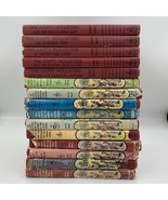 Lot of 15 Vintage Happy Hollister Hardcover Books Red - Jerry West 1950s... - $81.86 CAD