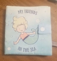 My Friends In The Sea Soft Cloth Book Babies Toddler Infant Child Combined Ship - £1.45 GBP