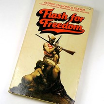 Flash for Freedom George Fraser 1973 Signet Paperback Flashman #3 Frazetta Cover - £23.33 GBP
