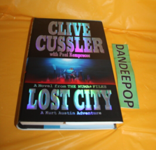 Clive Cussler Lost City Hardcover Book - £9.33 GBP