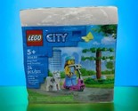 LEGO 2023 Dog Park and Scooter Poly Bag Complete Set 30639 24 Pieces Toy... - $8.81