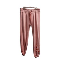 Calvin Klein Pink Jogger Sweatpants with Graphic Detail Loungewear  Small - $9.89