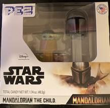 Star Wars Disney Mandalorian The Child Pez Dispenser 2 Pack - £15.93 GBP