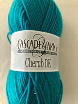 Cascade  - CHERUB DK - Nylon/Acrylic blend soft yarn - color 33 Peacock - £3.68 GBP