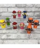 Paw Patrol Assorted Finger Puppets Mini Figures Lot of 10 Some Duplicate... - $16.61