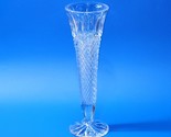 Annahütte 24% Lead Crystal - 10&quot; Footed Vase - Anna Hutte Vintage West G... - £23.30 GBP