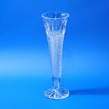Annahütte 24% Lead Crystal - 10&quot; Footed Vase - Anna Hutte Vintage West Germany - £23.33 GBP
